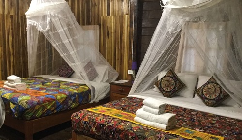 Villa 3 Double Beds Garden View (Villas 6 persons-Air-Con)