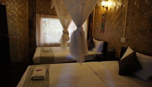Villa, vistas al jardín (5 persons - Fan Room)