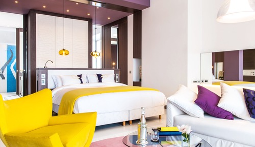 Suite, 1 cama de matrimonio grande, terraza, vistas al mar (Opera)