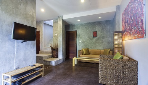 Villa Deluxe, 2 habitaciones, vistas al mar, junto a la piscina