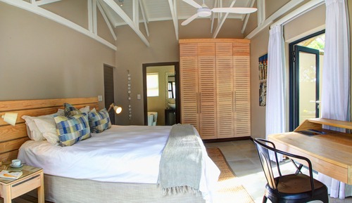 Habitación superior, vistas al jardín
