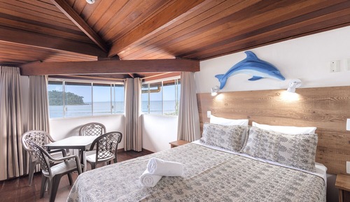 Habitación cuádruple superior, vistas al mar