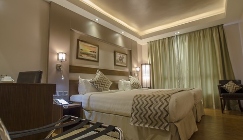 Twin Room with City View