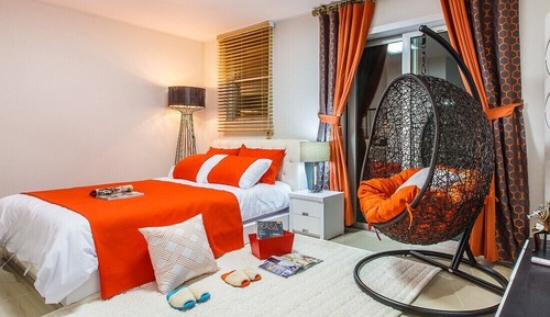 Habitación doble, 1 cama doble (Orange, 1F)