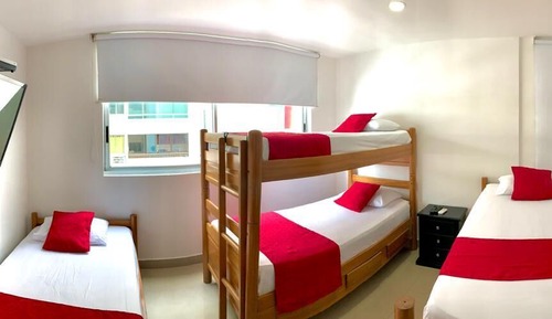 Apartamento estándar, 2 habitaciones, balcón, vistas a la playa