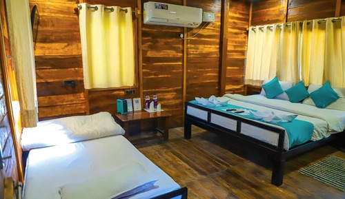 Casa de campo Deluxe, 1 cama de matrimonio grande, vistas al parque, en la zona del jardín