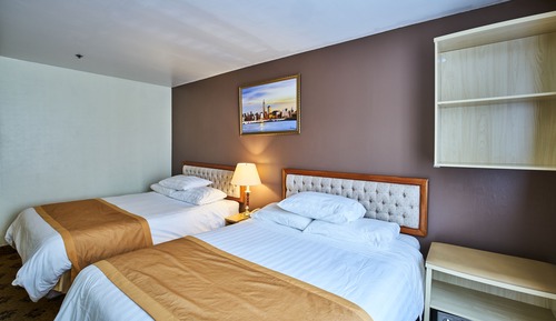 Habitación básica con 1 cama doble o 2 individuales