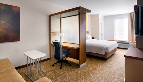 Estudio, 1 cama de matrimonio grande con sofá cama (Hearing Accessible)