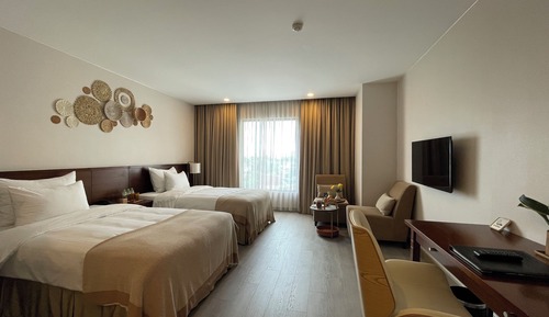 Habitación Premium con 2 camas individuales, vistas a la ciudad