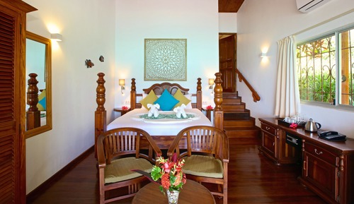 Habitación junior doble, 1 cama de matrimonio grande, no fumadores, vistas al mar