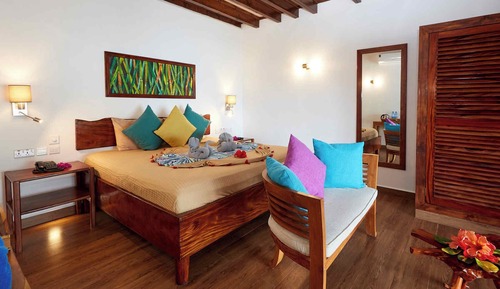 Habitación panorámica, 1 cama de matrimonio grande, vistas al mar