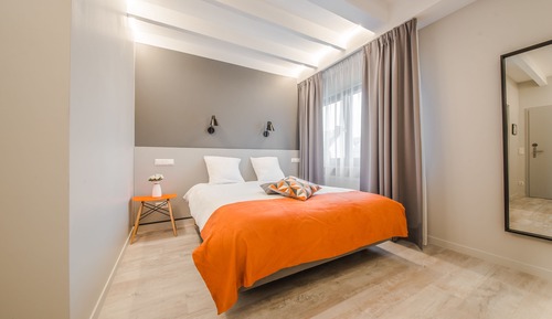 Habitación estándar con 1 cama doble o 2 individuales