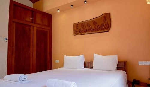 Villa de lujo, acceso a la piscina