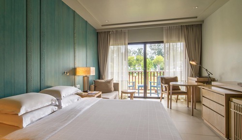 Habitación Club, 1 cama de matrimonio grande, vistas al mar (Premium)