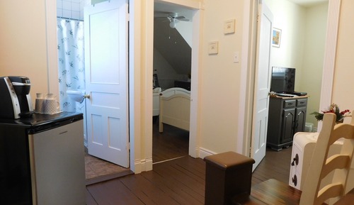 Habitación, 2 camas dobles, baño privado (Orford)