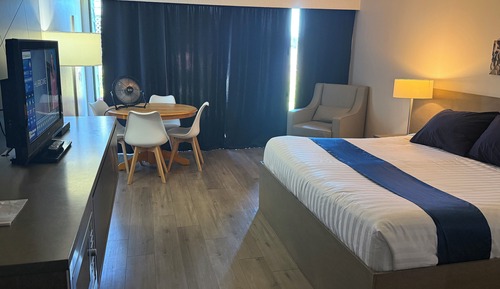 Habitación Deluxe, 1 cama de matrimonio grande, cocina, vistas al mar