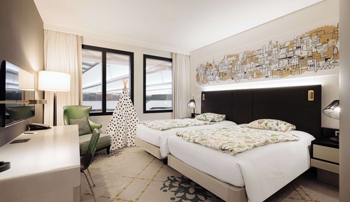 Suite familiar, varias camas, habitaciones comunicadas