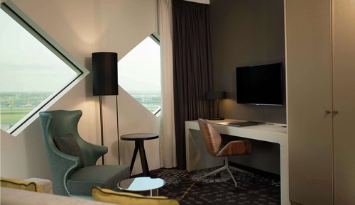 Habitación ejecutiva, 1 cama de matrimonio grande, acceso al Business Lounge, en esquina