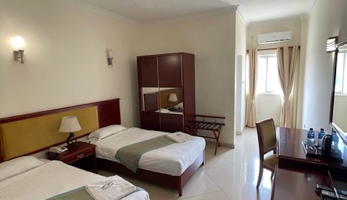 Habitación con 2 camas individuales