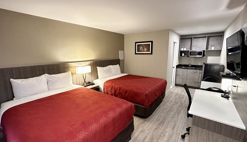 Efficiency, Habitación, 2 camas de matrimonio, no fumadores