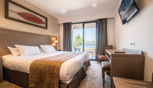 Habitación doble, vistas al mar
