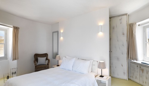 Habitación doble, balcón, vistas al mar (Agnantio)