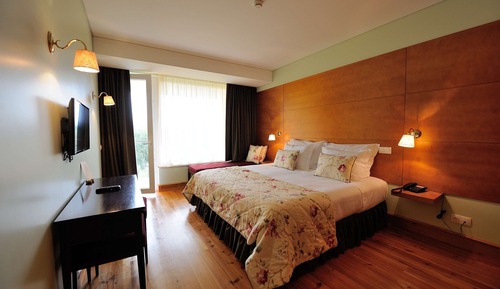 Habitación clásica con 1 cama doble o 2 individuales, balcón