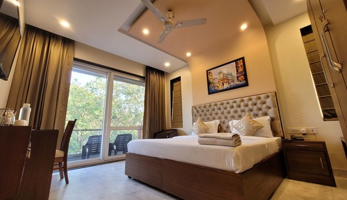 Habitación Deluxe, 1 cama doble, vistas al parque