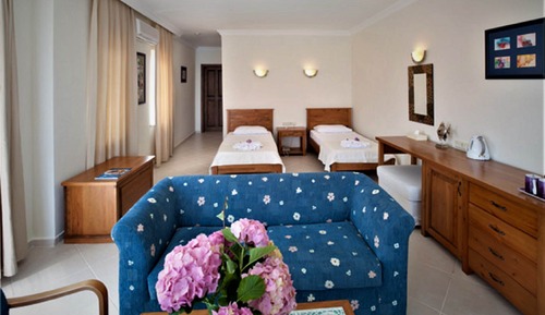 Habitación estándar con 2 camas individuales, 2 camas individuales, vistas al mar