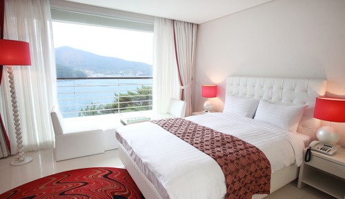 Habitación Deluxe, 1 cama doble, no fumadores, vistas al mar (OCEAN)