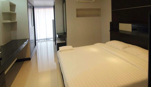 Habitación estándar, 1 cama doble, vistas a la ciudad
