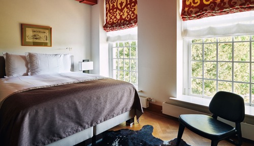Habitación estándar doble, 1 cama de matrimonio, vistas al jardín