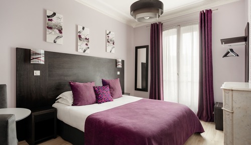 Habitación clásica doble, 1 cama de matrimonio, no fumadores, vistas a la ciudad (Douche)