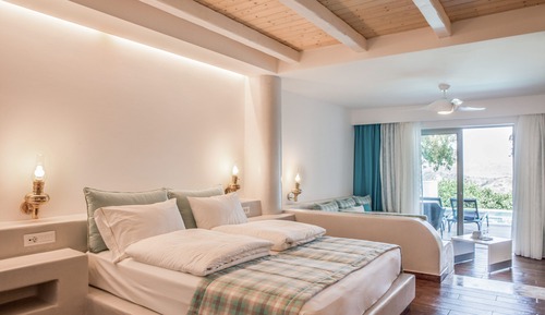 Habitación superior, piscina privada, vistas al mar