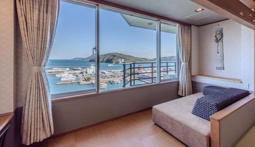 Habitación Deluxe, vistas al mar (Kishuntei, Restaurant Dinner)