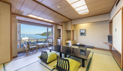 Habitación, vistas al mar (Japanese Style, Restaurant Dinner)
