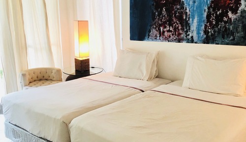 Dúplex económico, 2 camas dobles, accesible para personas con discapacidad, baño privado
