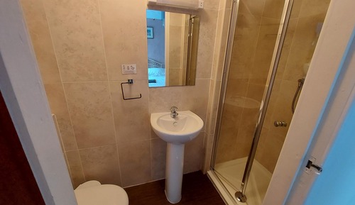 Habitación doble, baño privado (Harlech)