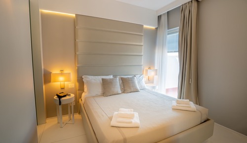 Suite, terraza, mirando al mar