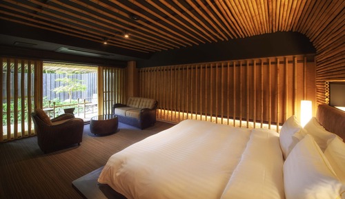 Suite Deluxe, 1 cama de matrimonio grande, no fumadores (Open-Air Bath "KIRAMEKI")
