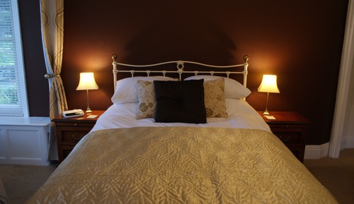 Habitación Premium doble, 1 cama de matrimonio grande, baño privado, vistas al jardín (Room 1)