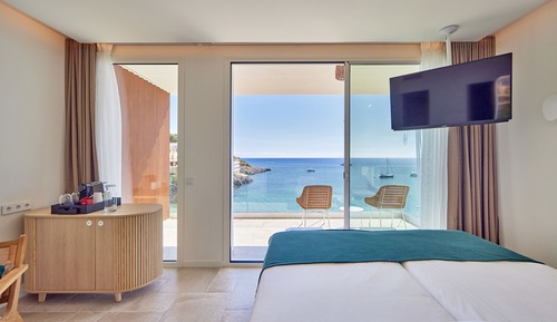 Habitación superior, vistas al mar