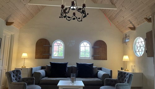 Casa de campo Deluxe, 1 cama de matrimonio grande, accesible para personas con discapacidad