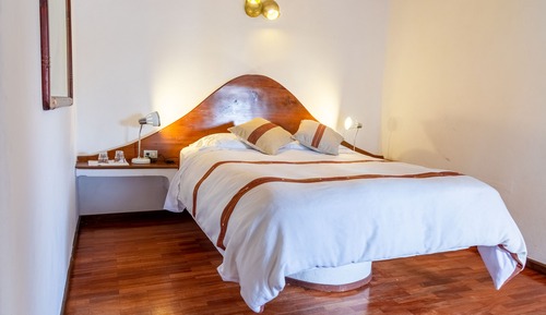 Habitación básica doble, 1 cama de matrimonio, no fumadores, vistas al lago