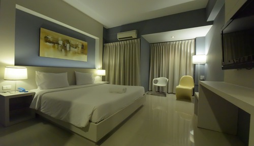 Habitación doble superior, balcón