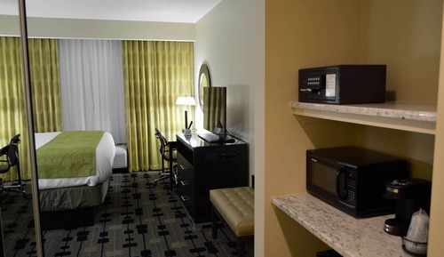 Habitación estándar, 1 cama de matrimonio grande, no fumadores, frigorífico y microondas