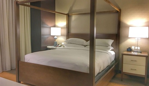 Habitación, 1 cama de matrimonio grande, accesible para personas con discapacidad (Roll In Shower)