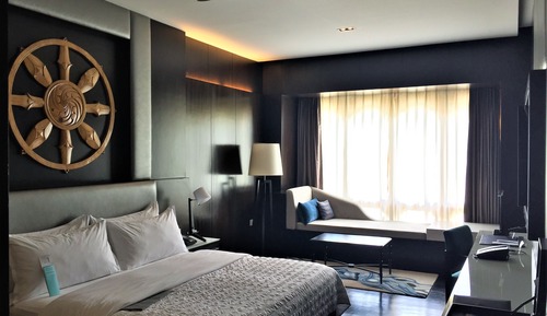 Habitación Deluxe, 1 cama de matrimonio grande con sofá cama, vistas al río