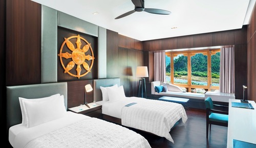 Habitación Deluxe, 2 camas individuales, vistas al río