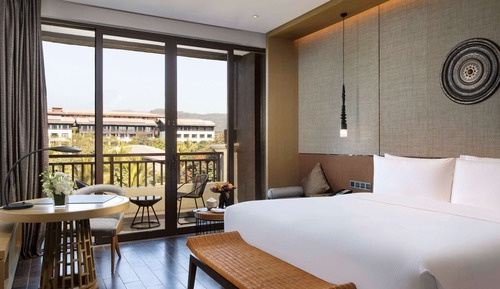 Habitación ejecutiva, 1 cama de matrimonio grande, balcón (行政大床房)